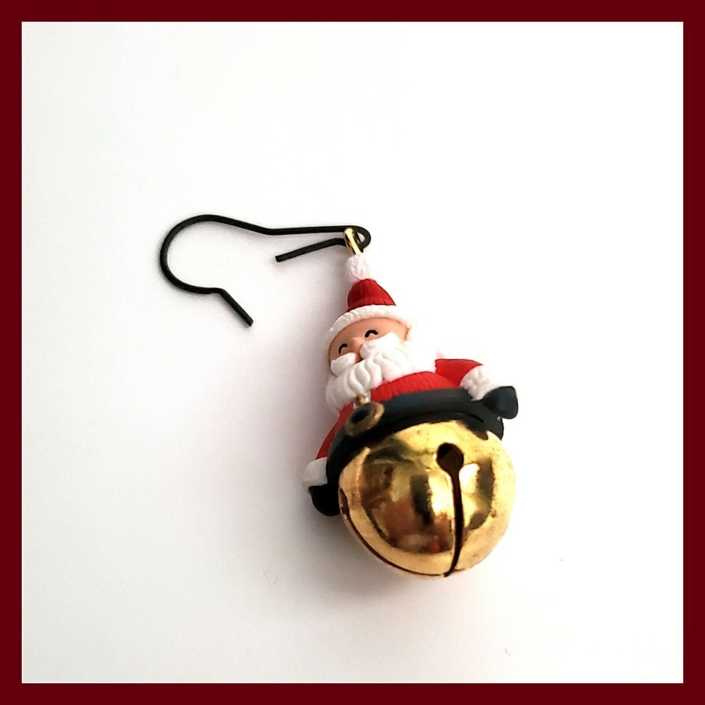 Hallmark Keepsake Ornament Santa Claus Jingle Bell Collector's Series‎ Christmas